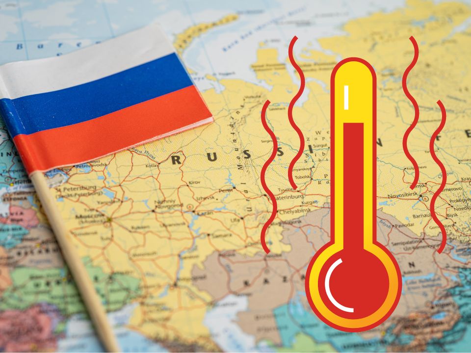 На территории России теплеет в 2,5 раза быстрее, чем в среднем по планете На территории России теплеет в 2,5 раза быстрее, чем в среднем по планете